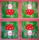 054 Glück - 1-lagig (Knicke/Flecken) - Wellenrand